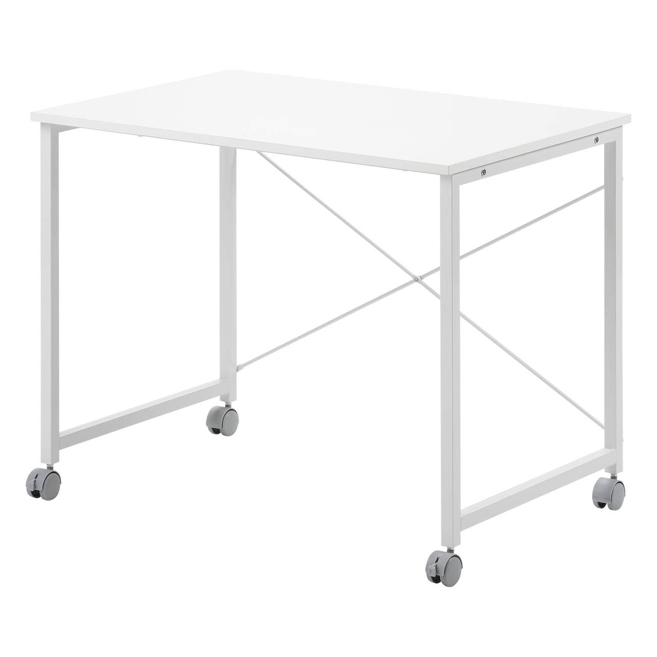 移動も楽々！ハイグロスデスク90×60 移動も楽々！ハイグロスデスク90×60